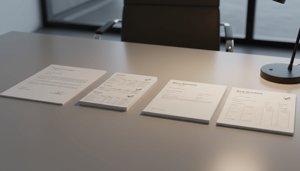 Employment letter translation and bank statement translation for Home Office evidence